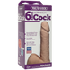 Фаллоимитатор Doc Johnson Vac-U-Lock - 6 Inch ULTRASKYN Cock White, диаметр 4,3см 2 з 3