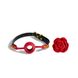 Роскошный кляп в виде розы Zalo - Rose Ball Gag, двойное использование 2 из 14