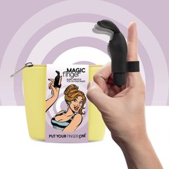 купить Вібратор на палець FeelzToys Magic Finger Vibrator Black SO4436 фото