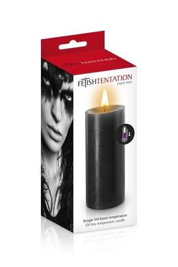 купити БДСМ свічка низькотемпературна Fetish Tentation SM Low Temperature Candle Black SO3754 фото