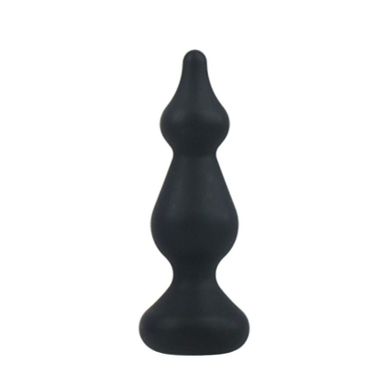 купить Анальна пробка Adrien Lastic Amuse Mini Black (S) з двома переходами, макс. діаметр 3 см AD20289 фото