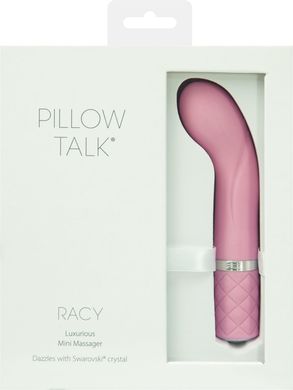 купить Розкішний вібратор Pillow Talk - Racy Pink з кристалом Сваровські для точки G, подарункове паковання SO2719 фото