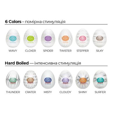 купити Набір Tenga Egg COOL Pack (6 яєць) EGG-006C фото