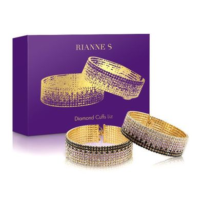 купить Лакшері наручники-браслети з кристалами Rianne S: Diamond Cuffs, подарункове паковання SO3873 фото