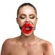 Кляп расширитель в форме губ Art of Sex - Gag Lips, натуральная кожа 2 из 2