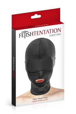 купити Капюшон для БДСМ з відкритим ротом Fetish Tentation Open Mouth Hood SO3756 фото