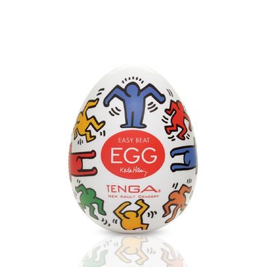 купити Мастурбатор-яйце Tenga Keith Haring EGG Dance SO1702 фото