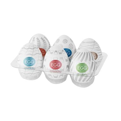 купити Набір яєць-мастурбаторів Tenga Egg New Standard Pack (6 яєць) SO5493 фото