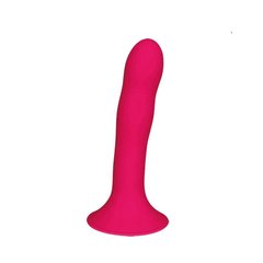 купить Дилдо з присоскою Adrien Lastic Hitsens 4 Pink, відмінно для страпона, діаметр 3,7см, довжина 17,8см AD24041 фото