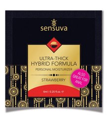 купити Пробник Sensuva - Ultra-Thick Hybrid Formula Strawberry (6 мл) SO3386 фото