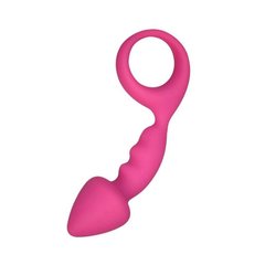 купить Анальна пробка Adrien Lastic Budy Pink із стимулюючою ніжкою, макс. діаметр 2,5 см AD20081 фото