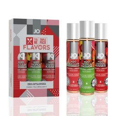 купить Набір System JO Tri-Me Triple Pack — Flavors (3×30 мл) три різні смаки оральних змазок SO2840 фото