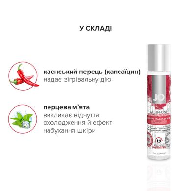 купити Набір для масажу System JO ALL IN ONE MASSAGE GIFT SET: розігрівальний гель, масажер і свічка SO1517 фото