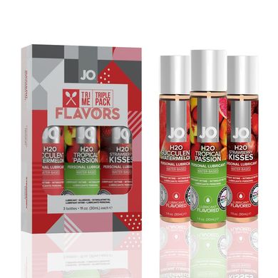 купити Набір System JO Tri-Me Triple Pack — Flavors (3×30 мл) три різні смаки оральних змазок SO2840 фото