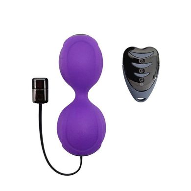 купити Вагінальні кульки з вібрацією Adrien Lastic Kegel Vibe Purple, діаметр 3,7 см AD40753 фото