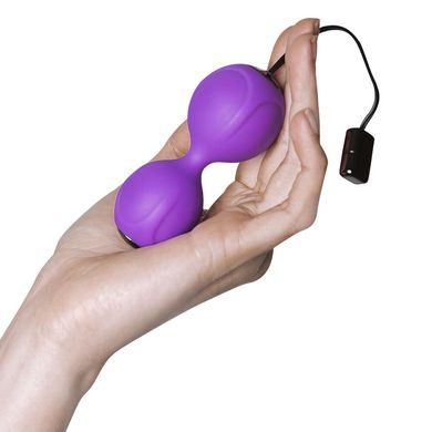 купить Вагінальні кульки з вібрацією Adrien Lastic Kegel Vibe Purple, діаметр 3,7 см AD40753 фото