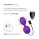 Вагинальные шарики с вибрацией Adrien Lastic Kegel Vibe Purple, диаметр 3,7см 8 з 9