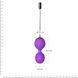 Вагинальные шарики с вибрацией Adrien Lastic Kegel Vibe Purple, диаметр 3,7см 2 з 9