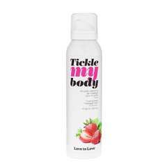 купить Масажна піна Love To Love TICKLE MY BODY Strawberry (150 мл) зволожувальна SO1385 фото