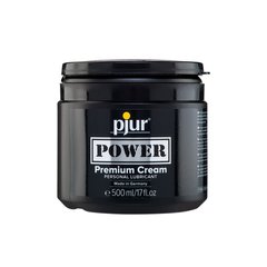 купити Густа змазка для фістингу та анального сексу pjur POWER Premium Cream 500 мл на гібридній основі PJ10300 фото