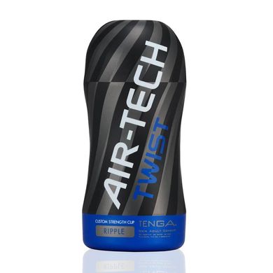 купить Мастурбатор Tenga Air-Tech Twist Ripple Blue зі змінною тугістю обхвату, ефект глибокого мінету SO1422 фото