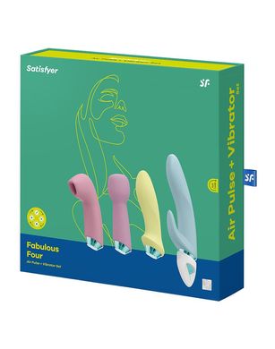 купить Подарунковий набір секс-іграшок Satisfyer Fabulous Four SO6129 фото