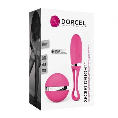 купити Виброяйце Dorcel Secret Delight Magenta з пультом ДК, з турборежимом і голосовим керування SO3078 фото