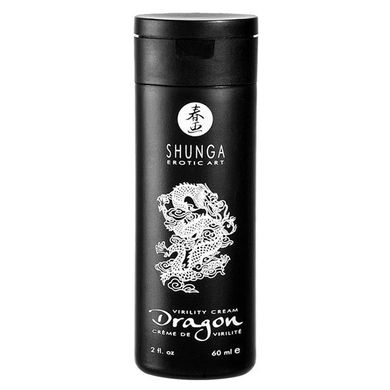 купити Стимулювальний крем для пар Shunga SHUNGA Dragon Cream (60 мл), ефект тепло-холод та поколювання SO2523 фото