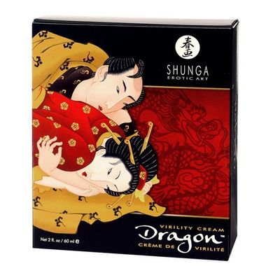 купити Стимулювальний крем для пар Shunga SHUNGA Dragon Cream (60 мл), ефект тепло-холод та поколювання SO2523 фото