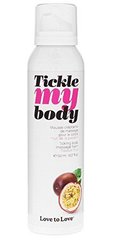 купить Масажна піна Love To Love TICKLE MY BODY Passion Fruit (150 мл) зволожувальна SO1387 фото