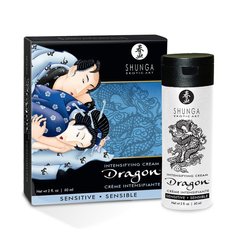 купити Стимулювальний крем для пар Shunga SHUNGA Dragon Cream SENSITIVE (60 мл) ніжніший ефект SO2524 фото