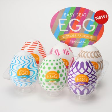 купити Набір яєць-мастурбаторів Tenga Egg Wonder Pack (6 яєць) SO5500 фото