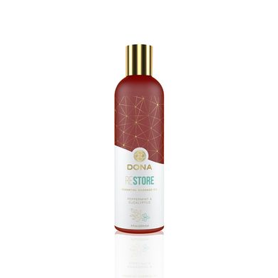 купити Натуральна масажна олія DONA Restore – Peppermint & Eucalyptus (120 мл) з ефірними оліями SO2620 фото