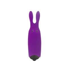 купить Віброкуля Adrien Lastic Pocket Vibe Rabbit Purple зі стимулювальними вушками AD33483 фото