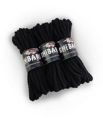 купити Бавовняна мотузка для шібарі Feral Feelings Shibari Rope, 8 м чорна SO4002 фото