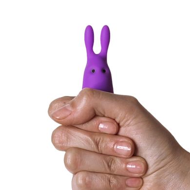 купить Віброкуля Adrien Lastic Pocket Vibe Rabbit Purple зі стимулювальними вушками AD33483 фото