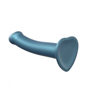 купить Насадка для страпону Strap-On-Me Mono Density Dildo M Blue, діам. 3,3 см, одношаровий силікон, гнучк SO3569 фото