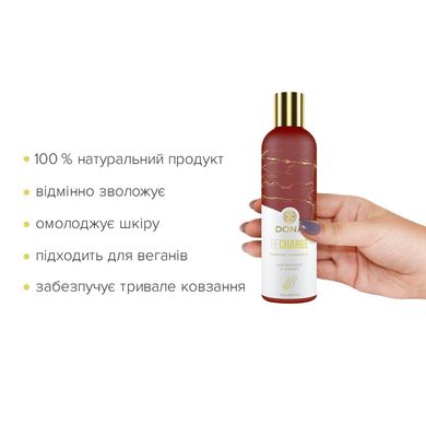 купити Натуральна масажна олія DONA Recharge — Lemongrass & Gingerl (120 мл) з ефірними оліями SO2628 фото