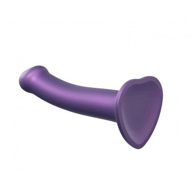 купить Насадка для страпону Strap-On-Me Mono Density Dildo Violet M, діам. 3,3 см, одношаровий силікон, гну SO3570 фото