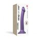 Насадка для страпона Strap-On-Me Mono Density Dildo Violet M, диам. 3,3см, однослойный силикон 4 из 5