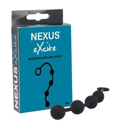 купити Анальні кульки Nexus Excite Medium Anal Beads, силікон, макс. діаметр 2,5 см SO3071 фото