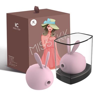 купить Вакуумний стимулятор з вібрацією KISTOY Miss KK Pink SO3620 фото