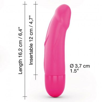 купити Вібратор Dorcel Real Vibration S Magenta 2.0, діаметр 3,7см, перезаряджається, для точки G, водостій SO3564 фото