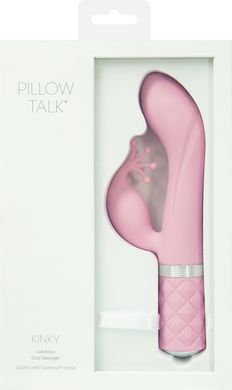 купити Розкішний вібратор-кролик Pillow Talk - Kinky Pink з кристалом Сваровські, потужний SO2715 фото