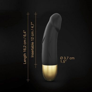 купить Вібратор Dorcel Real Vibration S Gold 2.0, діаметр 3,7см, перезаряджається, для точки G SO3565 фото