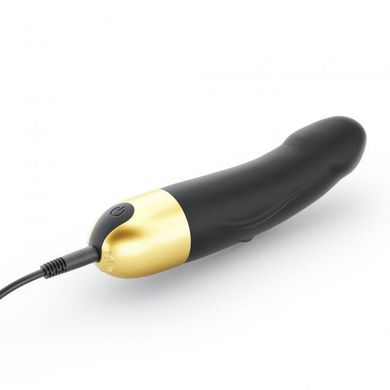 купить Вібратор Dorcel Real Vibration S Gold 2.0, діаметр 3,7см, перезаряджається, для точки G SO3565 фото