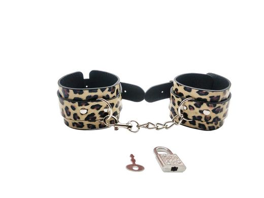 купить Набір MAI BDSM STARTER KIT Nº 75 Leopard: батіг, кляп, наручники, маска, нашийник, мотузка, затискач SO6581 фото