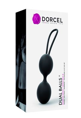 купити Вагінальні кульки Dorcel Dual Balls Black, діаметр 3,6 см, вага 55гр SO3089 фото