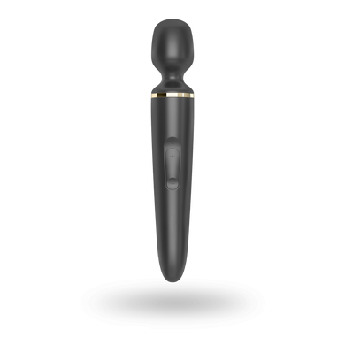 купить Вібромасажер Satisfyer Wand-er Woman (Black/Gold), водонепроникний, потужний, розмір XXL SO3456 фото