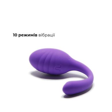 купить Віброяйце зі стимулятором клітора Adrien Lastic Smart Dream II з пультом LRS, можна під одяг AD11833 фото